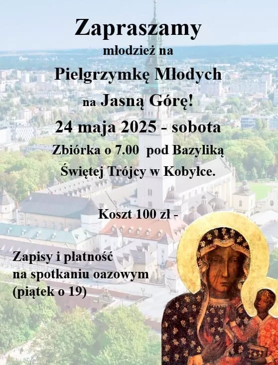 Pielgrzymka M艂odych na Jasn膮 G贸r臋